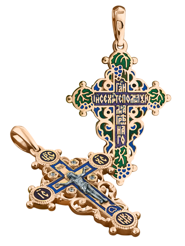 2 stücke 54x33mm Religiöse Kreuz Anhänger Orthodoxe Kreuz Charme Antike  Silber Überzogene Antike Gold Farbe Kreuz
