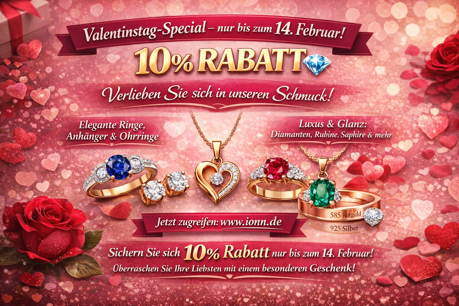 14 февраля! Скидка