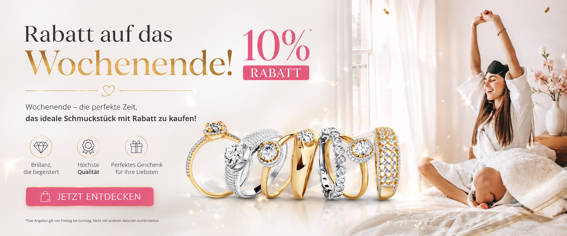 Wochenende Rabatt 10