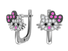 Kids Silver Earrings 925