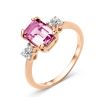 Gold Rings with Corundum