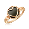 Gold Rings with Onyx