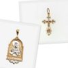Kreuzchen und kleine Ikonen (orthodox)