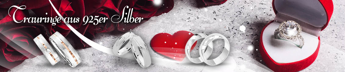 Trauringe Silber 925
