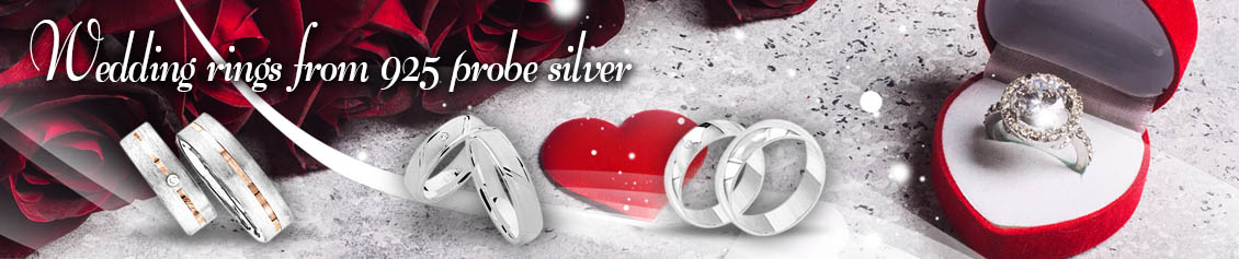 Wedding Rings Silver 925