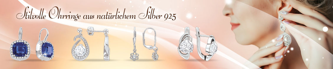 Silberohrringe 925