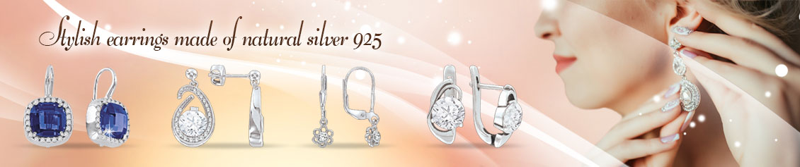 Silver Earrings 925