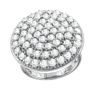 Damen-ring aus 925er Sterling Silber mit Zirkonia 