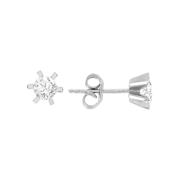 Ohrstecker aus 925er Sterling Silber mit Zirkonia 