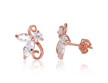 Gold classic studs earrings 