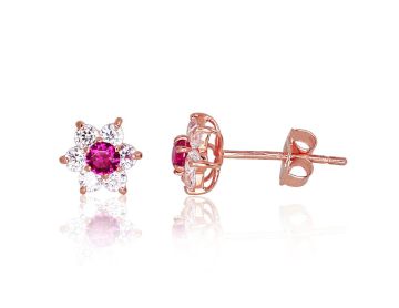 Gold classic studs earrings 