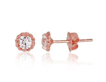 Gold classic studs earrings 