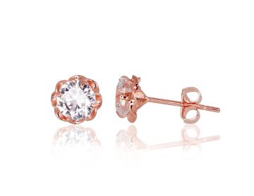 Gold classic studs earrings 