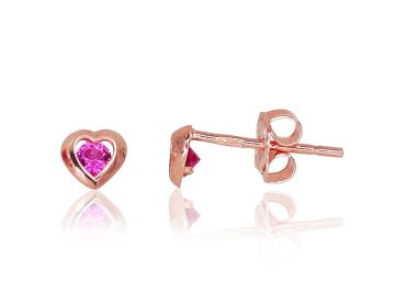 Gold classic studs earrings 
