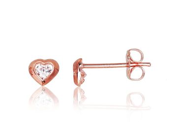 Gold classic studs earrings 