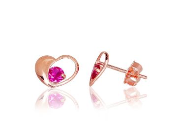 Gold classic studs earrings 