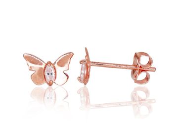 Gold classic studs earrings 