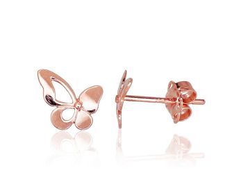 Gold classic studs earrings 