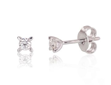 Gold classic studs earrings 
