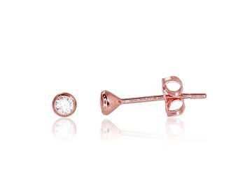 Gold classic studs earrings 