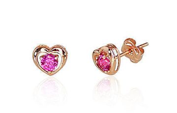 Gold classic studs earrings 