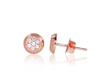 Gold classic studs earrings 