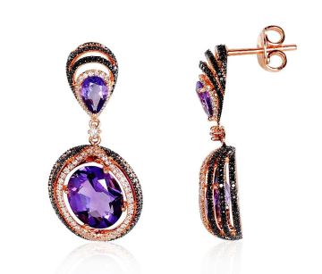 Gold classic studs earrings 