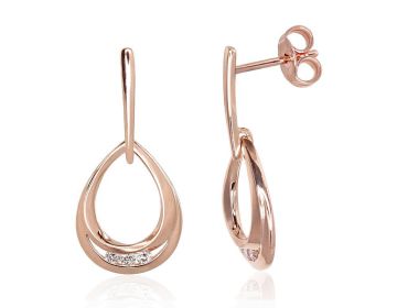 Gold classic studs earrings 