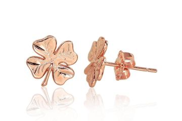 Gold classic studs earrings 