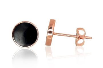Gold classic studs earrings 