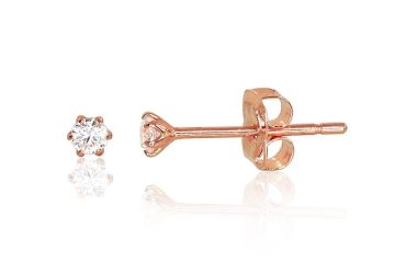 Gold classic studs earrings 