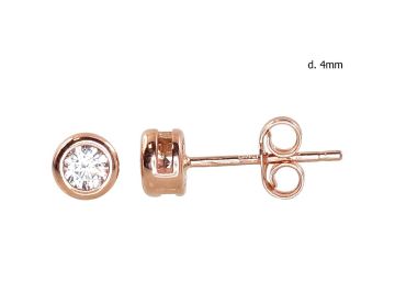 Gold classic studs earrings 