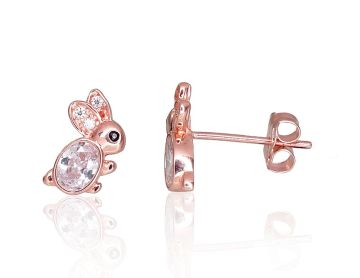 Gold classic studs earrings 
