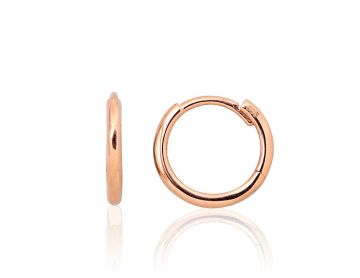 Gold hoop earrings 