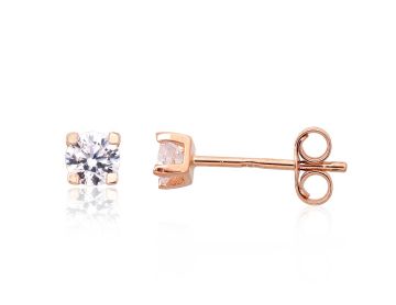 Gold classic studs earrings 