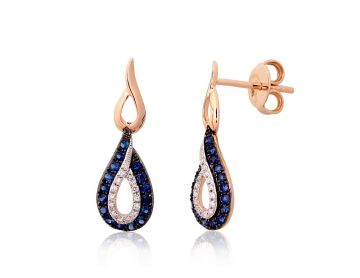 Gold classic studs earrings 