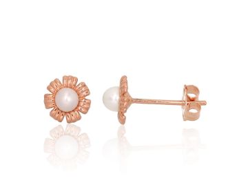 Gold classic studs earrings 