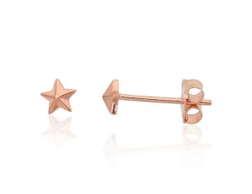 Gold classic studs earrings 