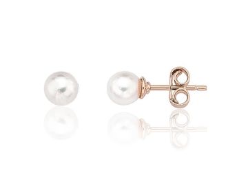 Gold classic studs earrings 