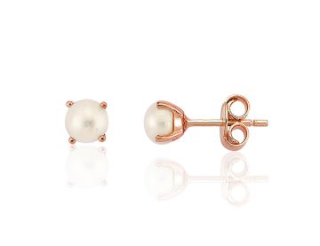 Gold classic studs earrings 