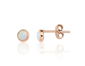 Gold classic studs earrings 