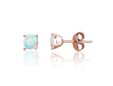 Gold classic studs earrings 