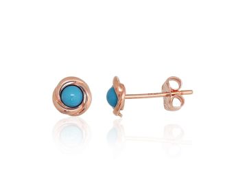 Gold classic studs earrings 