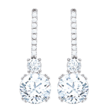 Ohrringe aus 925er Sterling Silber mit Zirkonia 
