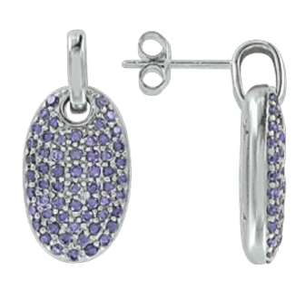 Ohrringe aus 925er Sterling Silber mit Zirkonia 