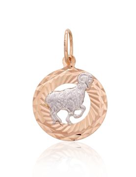 Gold pendant 
