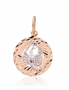 Gold pendant 