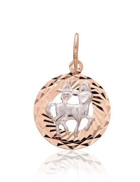 Gold pendant 