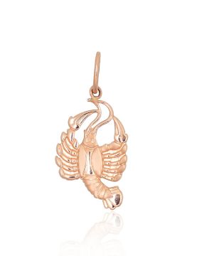 Gold pendant 