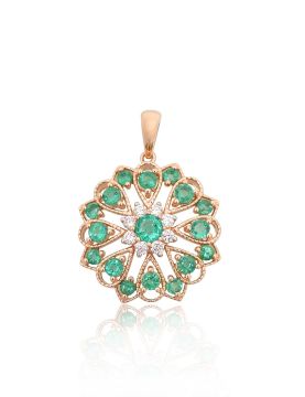 Gold pendant 